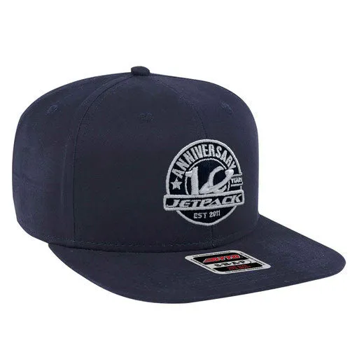 JetPack Snapback Navy Blue  (10th Anniversary logo white)