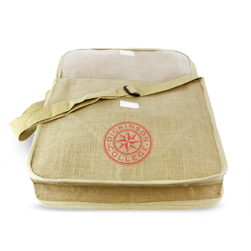 Jute Messenger Bag