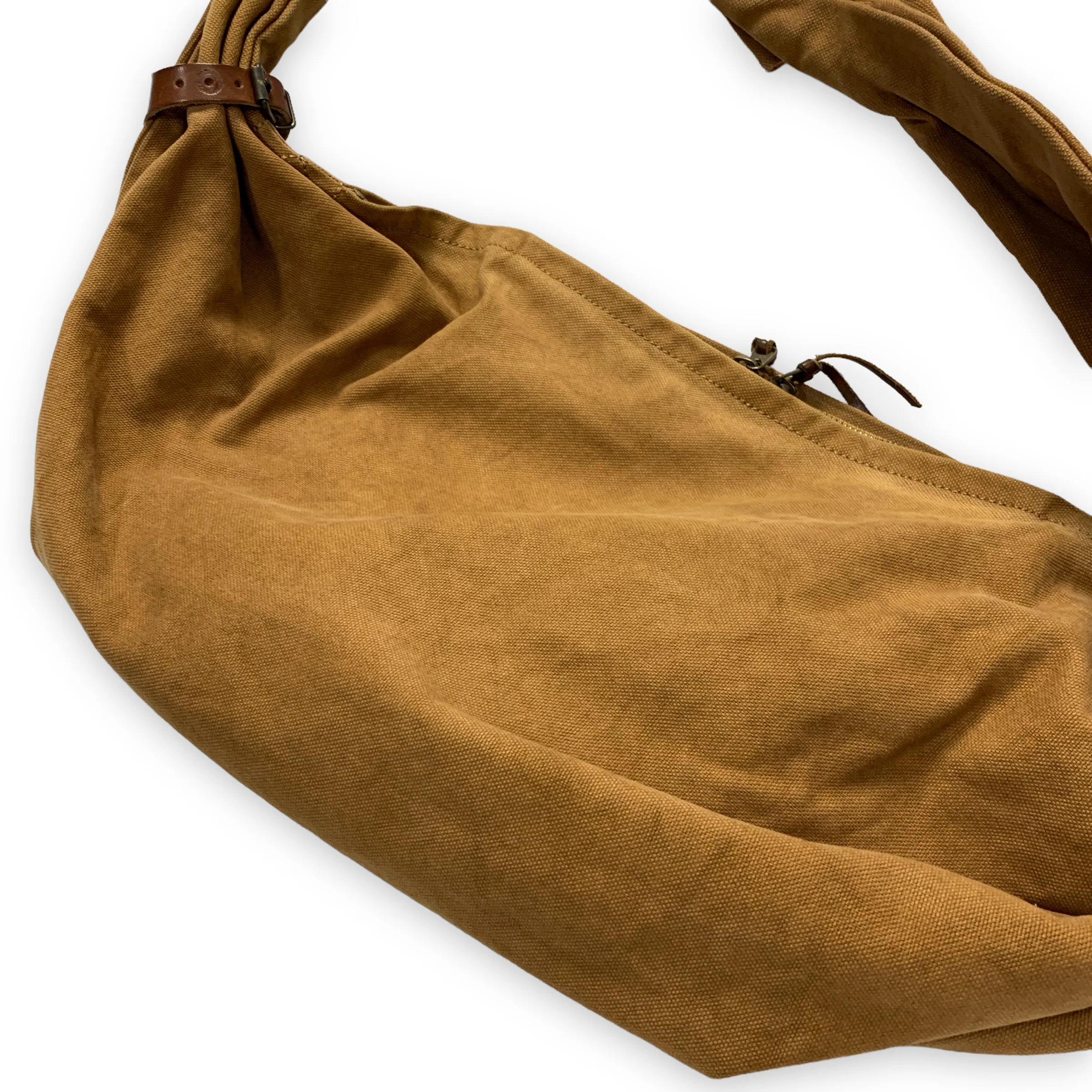 Kapital Cotton Canvas Snufkin Bag Brown