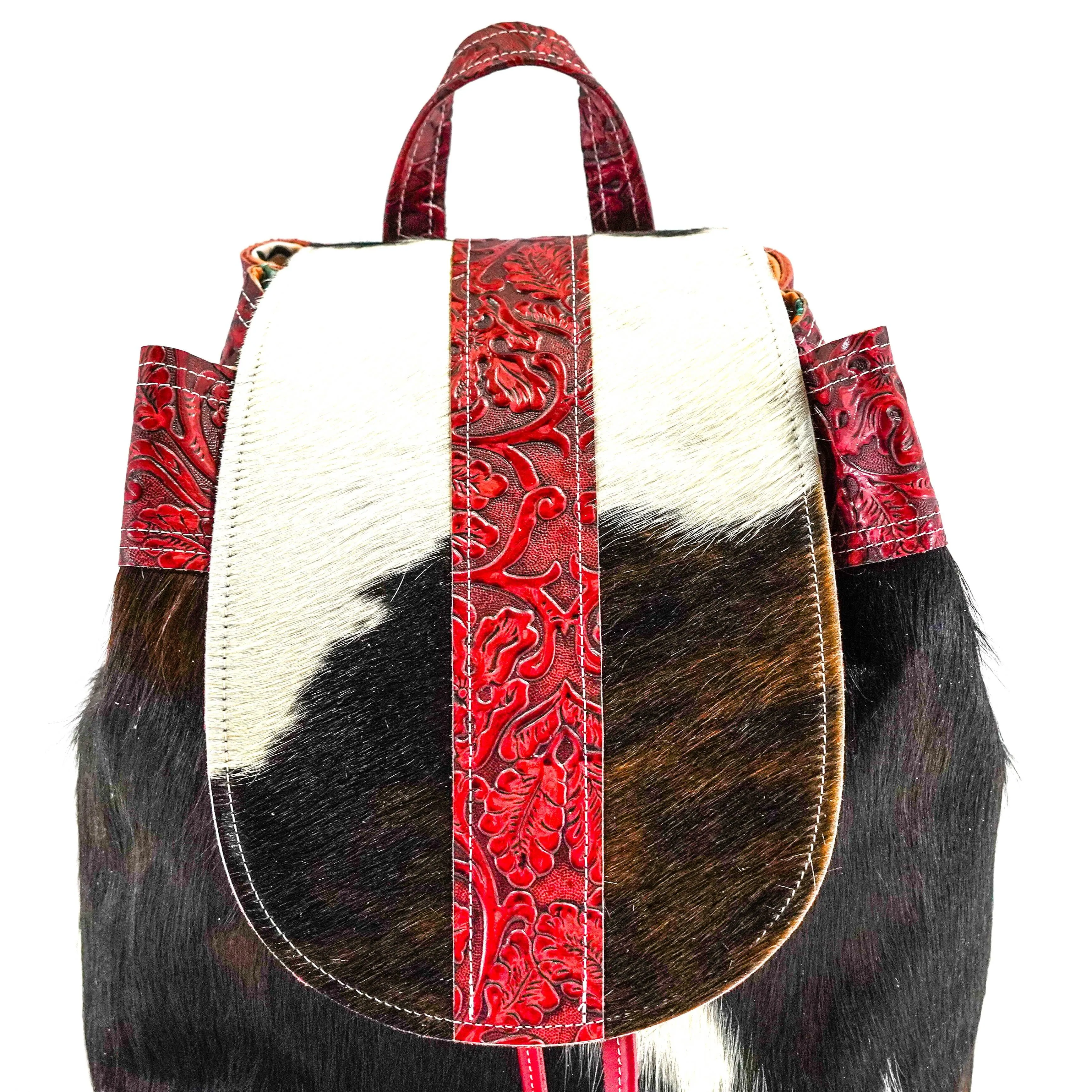 Kelsea Backpack - Tricolor w/ Red Tool