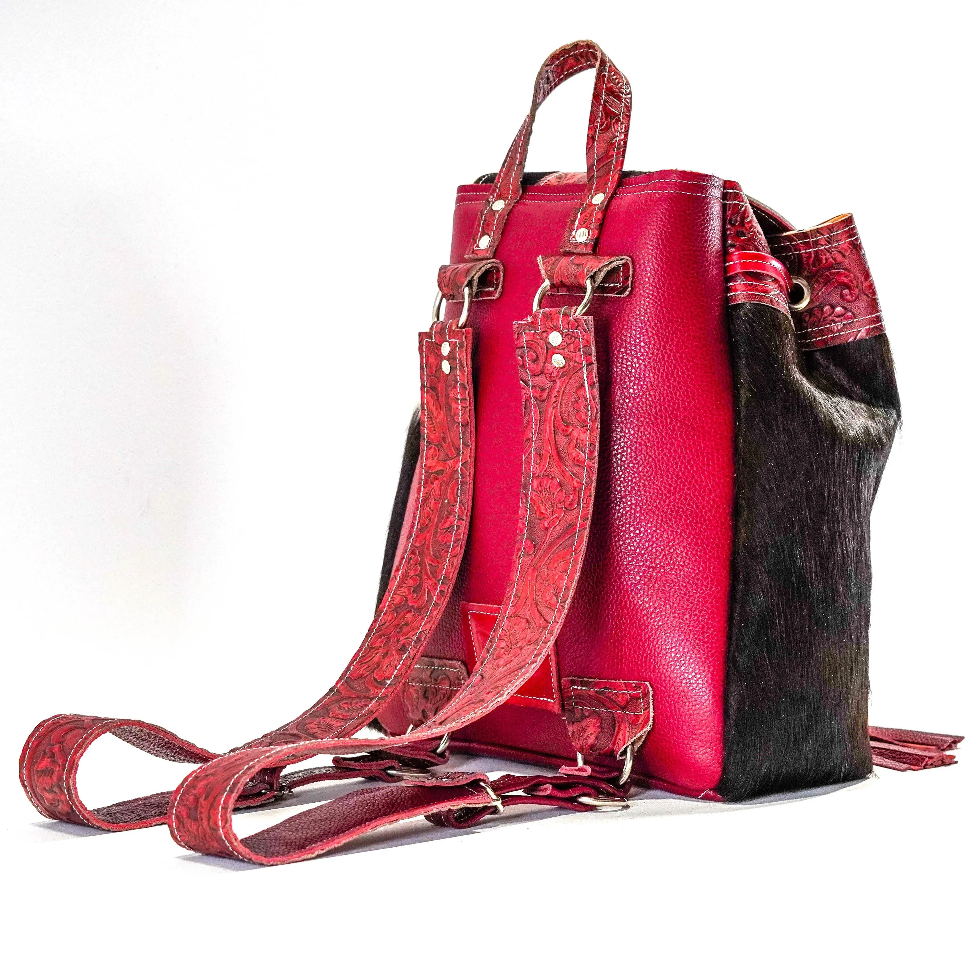 Kelsea Backpack - Tricolor w/ Red Tool