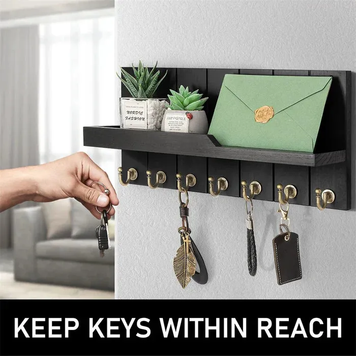 KeyPerch | Wooden Hanging Shelf