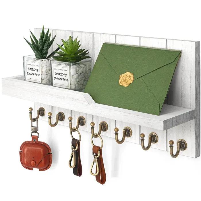 KeyPerch | Wooden Hanging Shelf