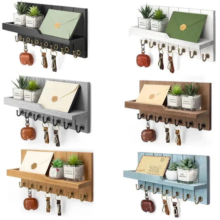KeyPerch | Wooden Hanging Shelf