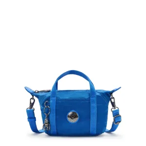 KIPLING-Art Compact-Small Crossbody Bag With Removable Strap-Satin Blue-I7492-S9H