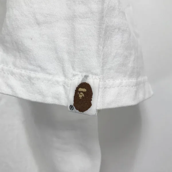 [L] A Bathing Ape Bape Vintage '90s On Her Majesty's Service (Oneita)