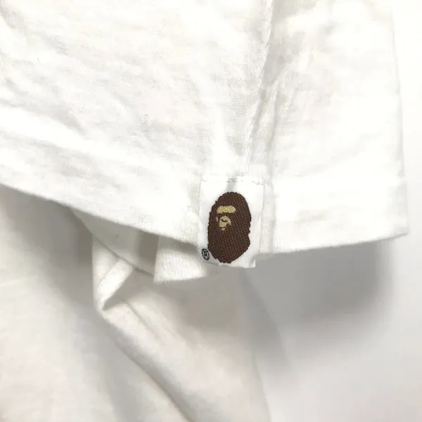 [L] A Bathing Ape Bape x Futura Vintage Crowd Control Tee