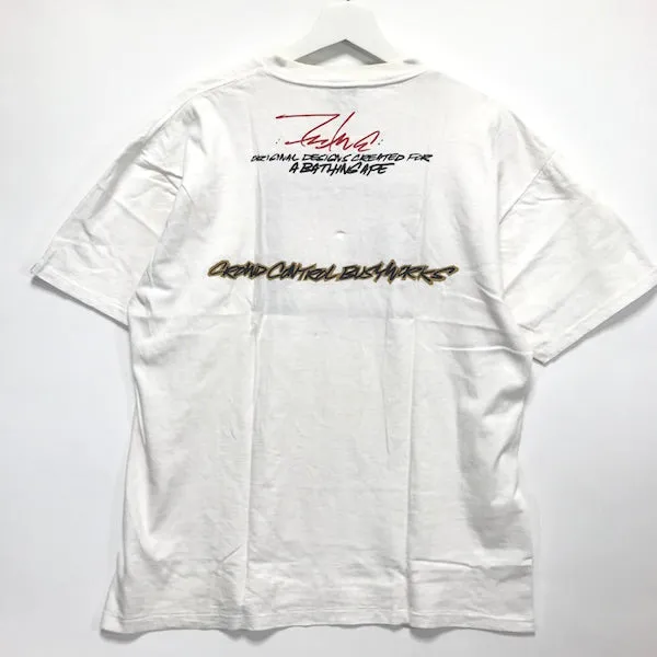 [L] A Bathing Ape Bape x Futura Vintage Crowd Control Tee