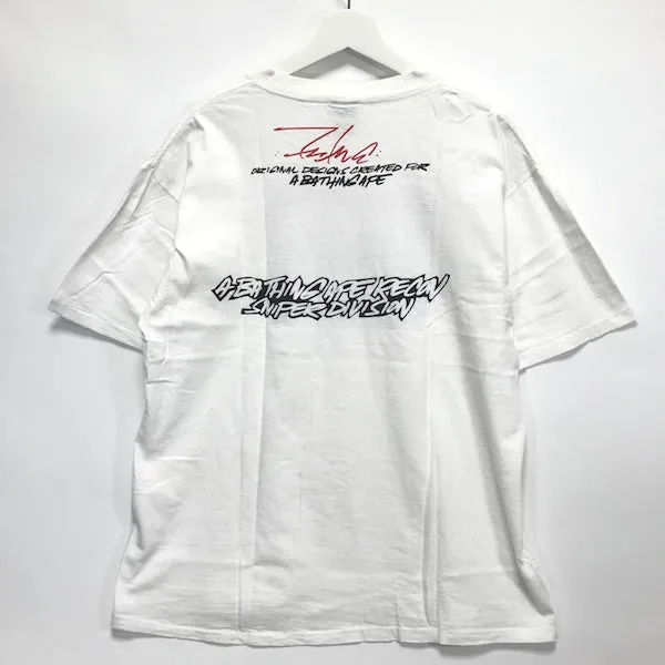 [L] A Bathing Ape Bape x Futura Vintage Sniper Division Tee