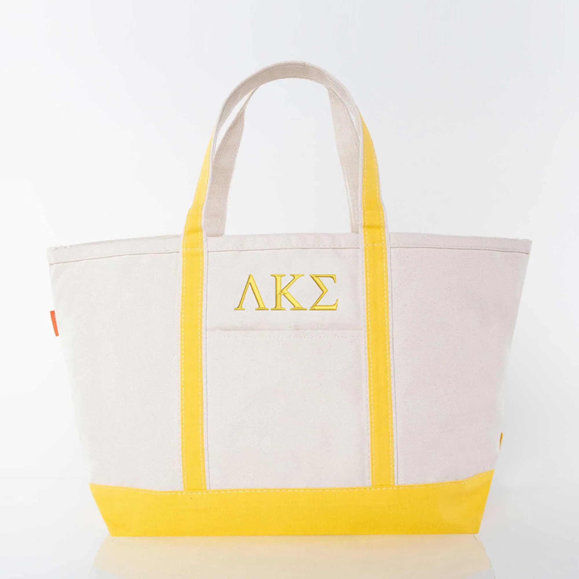 Lambda Kappa Sigma Large Canvas Tote Bag