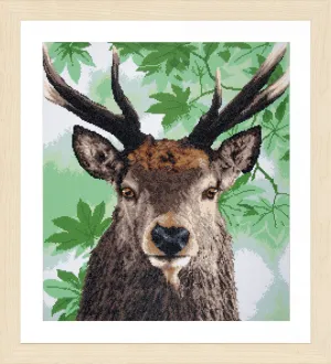 Lanarte Diamond Painting Needlecraft Kit Canvas Children Crafts 57x65 cm - Proud Red Deer