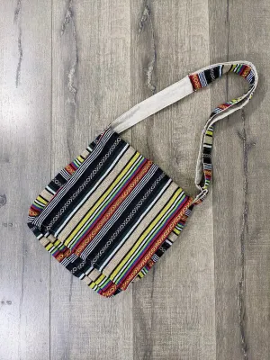 Large Cotton Gheri Flap Over Bag