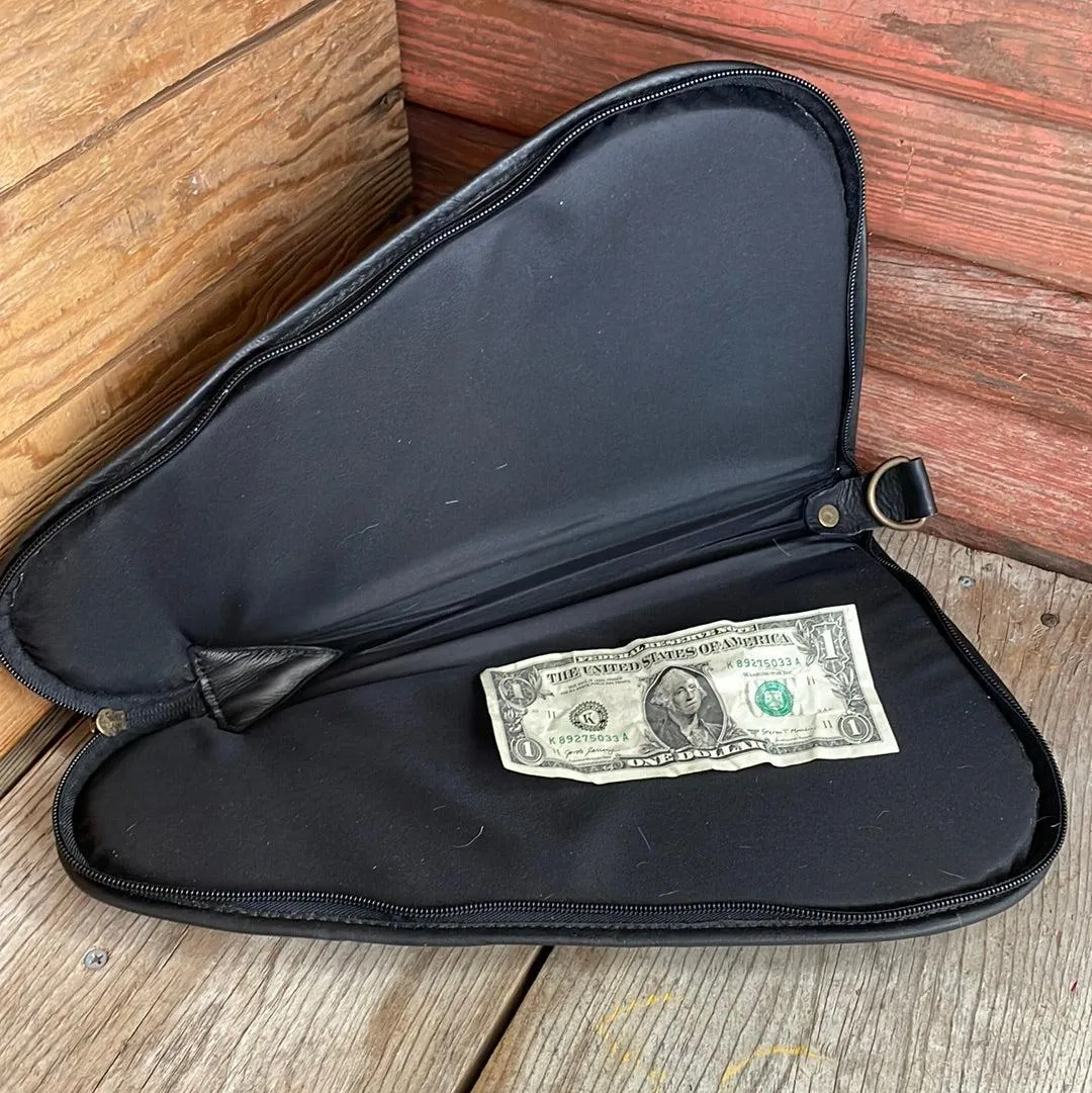 Large Pistol Case - Cowhide w/