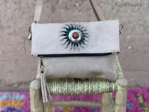Leather Bag, Crossbody Shoulder Messenger Bag