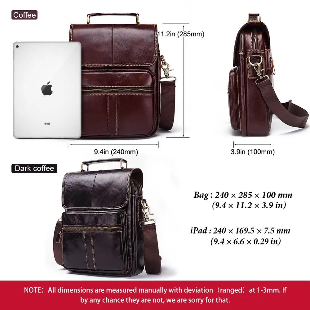 Leather Bags Vintage Handbag For 7.9" iPad