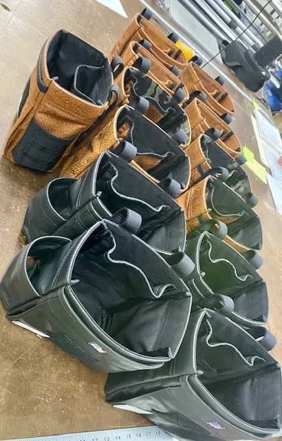LEATHER BASIC "B" DITTY BAG