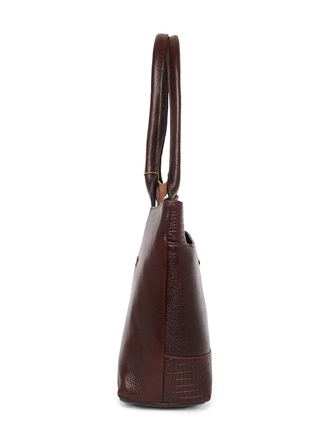 Leather Brown Office Bags for women LHB1042