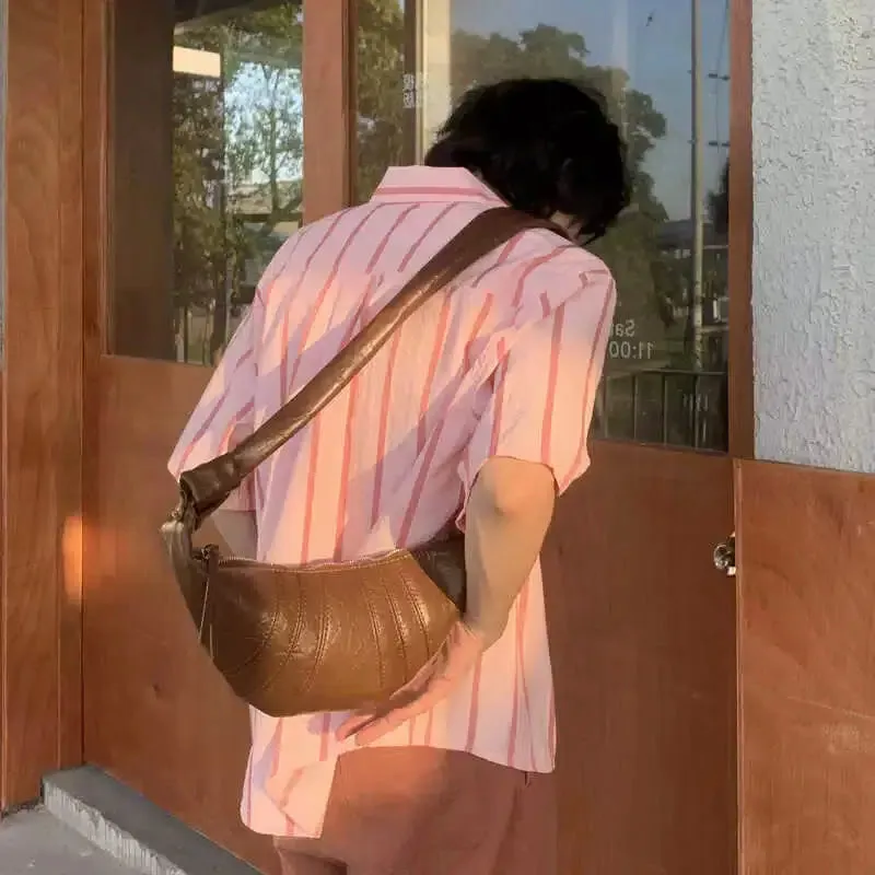 Leather Crossbody Shoulder Bag