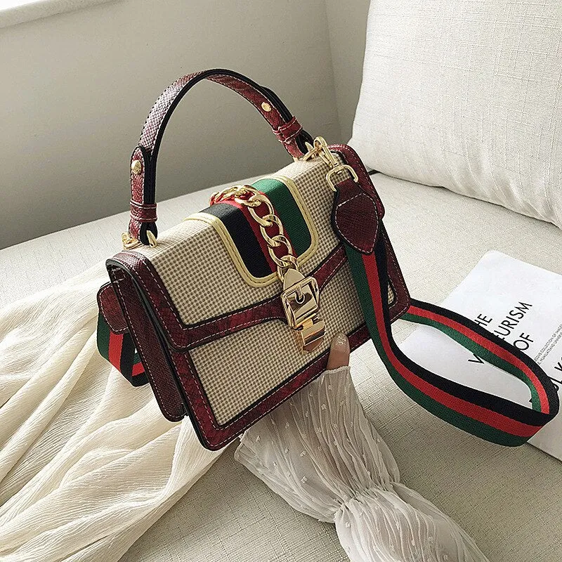 Leather Mini Flap Bags For Women