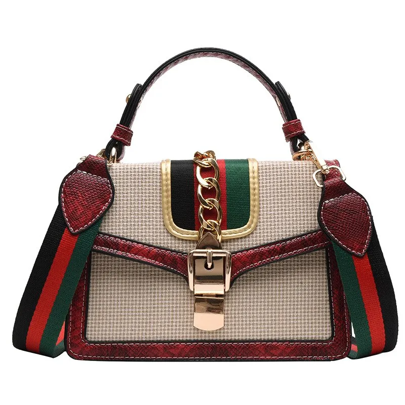 Leather Mini Flap Bags For Women