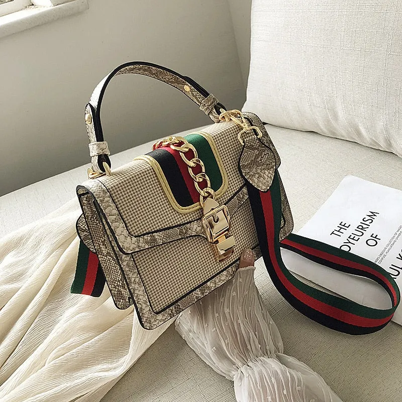Leather Mini Flap Bags For Women