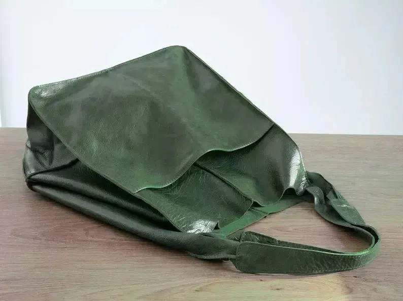 Leather Shopping Bag