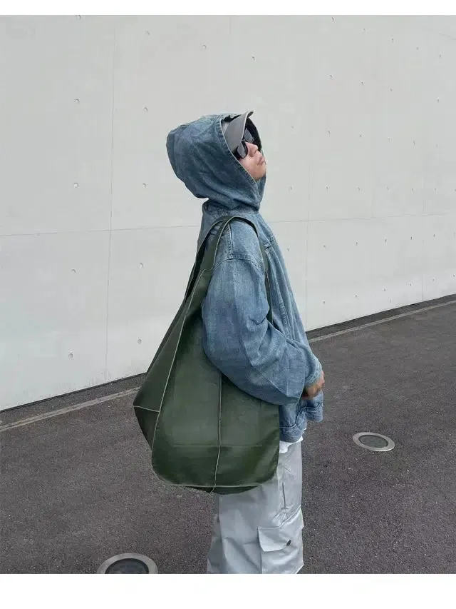 Leather Shopping Bag