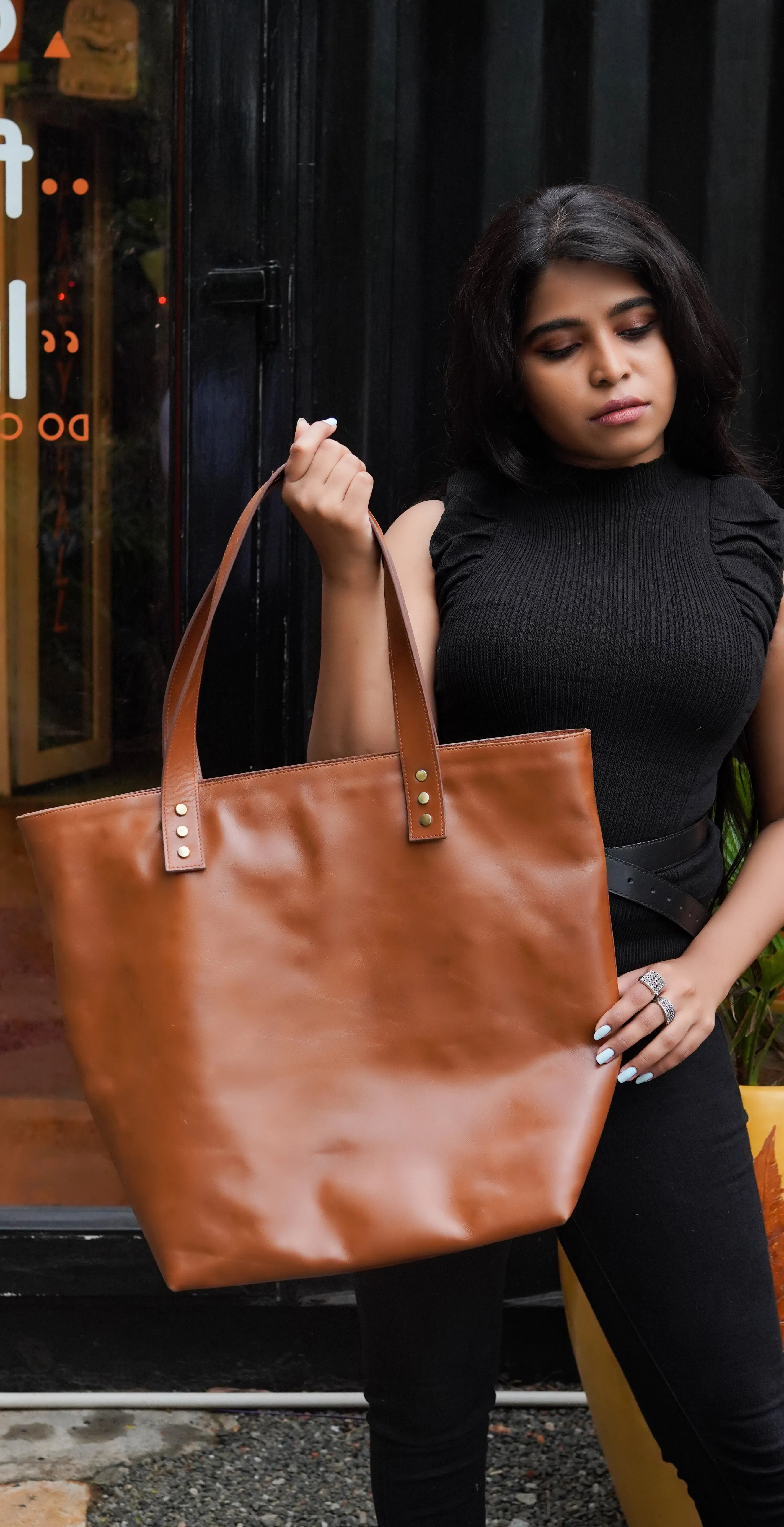 Leather Tote Bags for Women