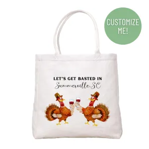 Let's Get Basted Tote Bag