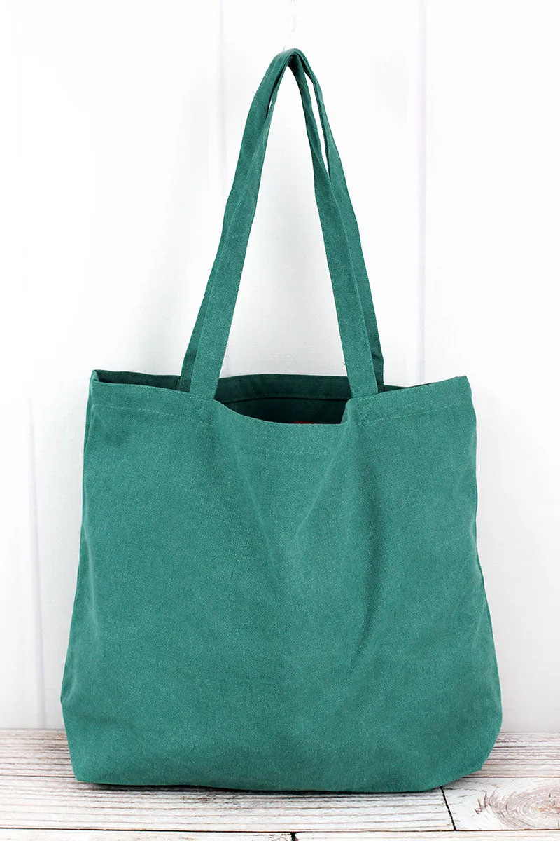 Liberty Bags Seafoam Green Large Canvas Tote