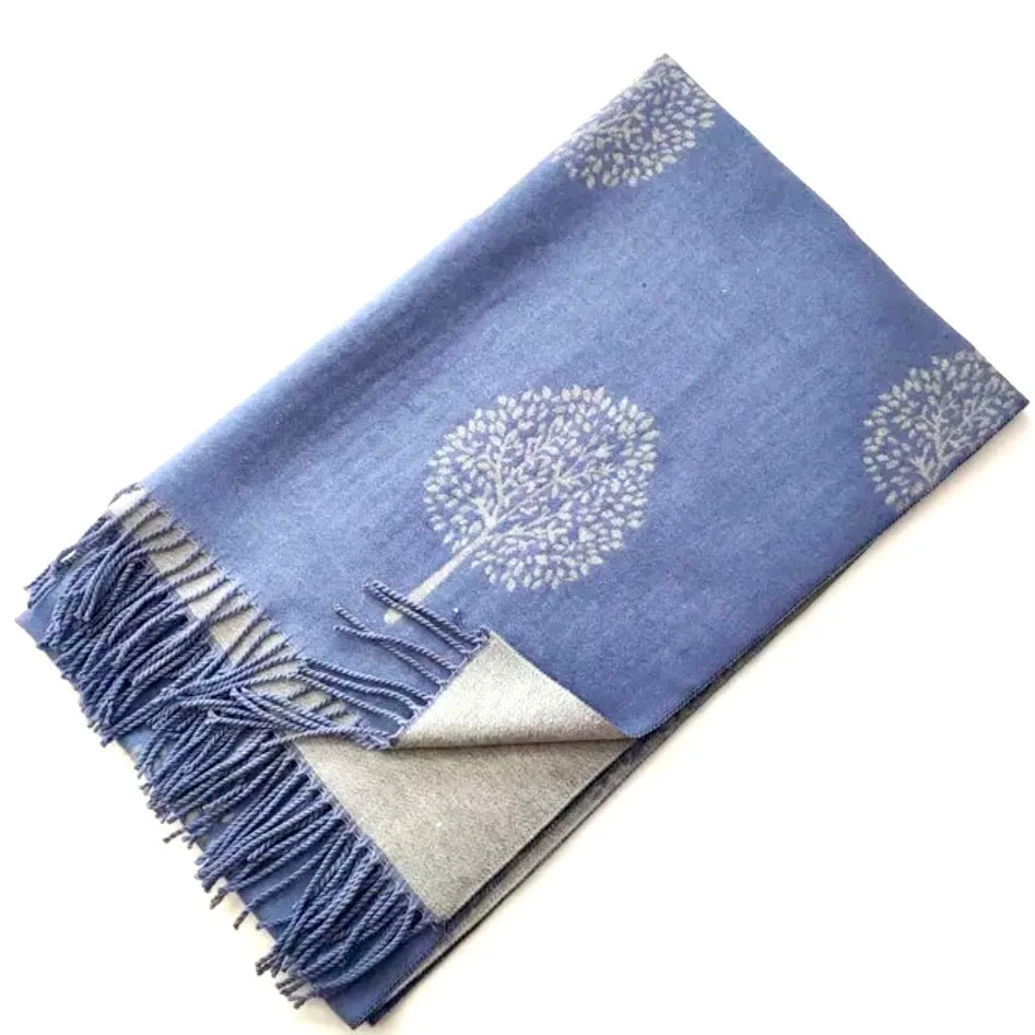 Light Blue Scarf