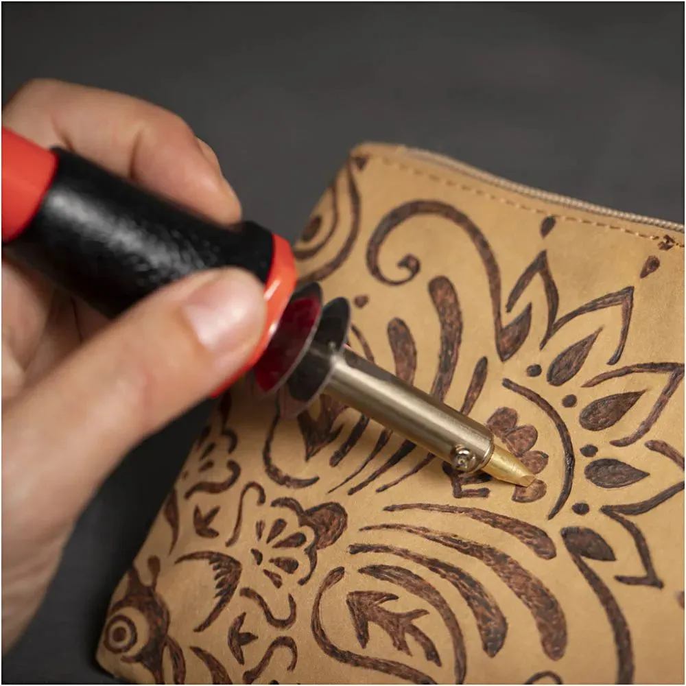 Light Brown Faux Leather Paper Clutch Hand Bag With Gold Zipper Removable Strap