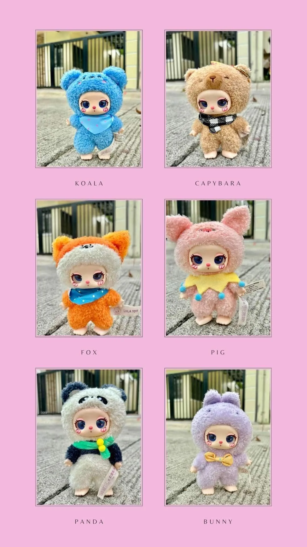 Liila Toys Zoo Plush