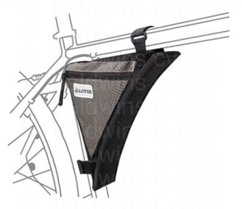 Lotus Commuter Frame Corner Bag in Grey (0.5L)