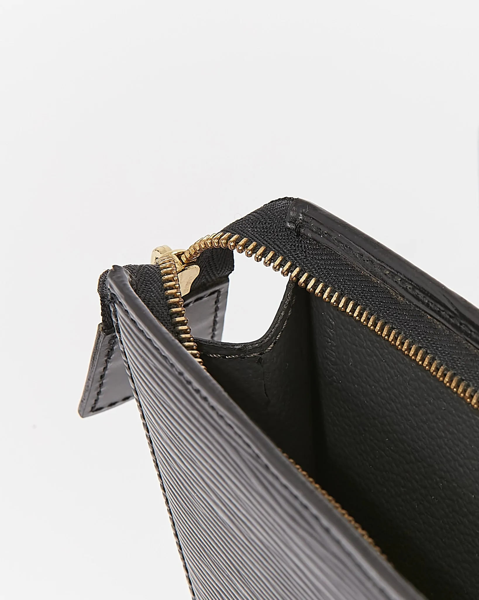 Louis Vuitton Black Epi Leather Cosmetic Pouch 15
