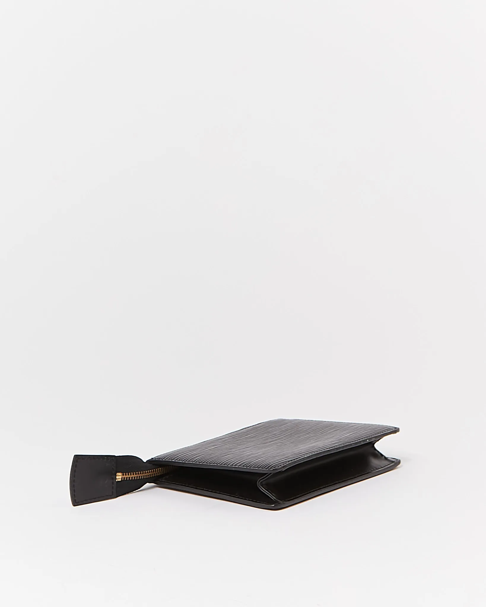 Louis Vuitton Black Epi Leather Cosmetic Pouch 15