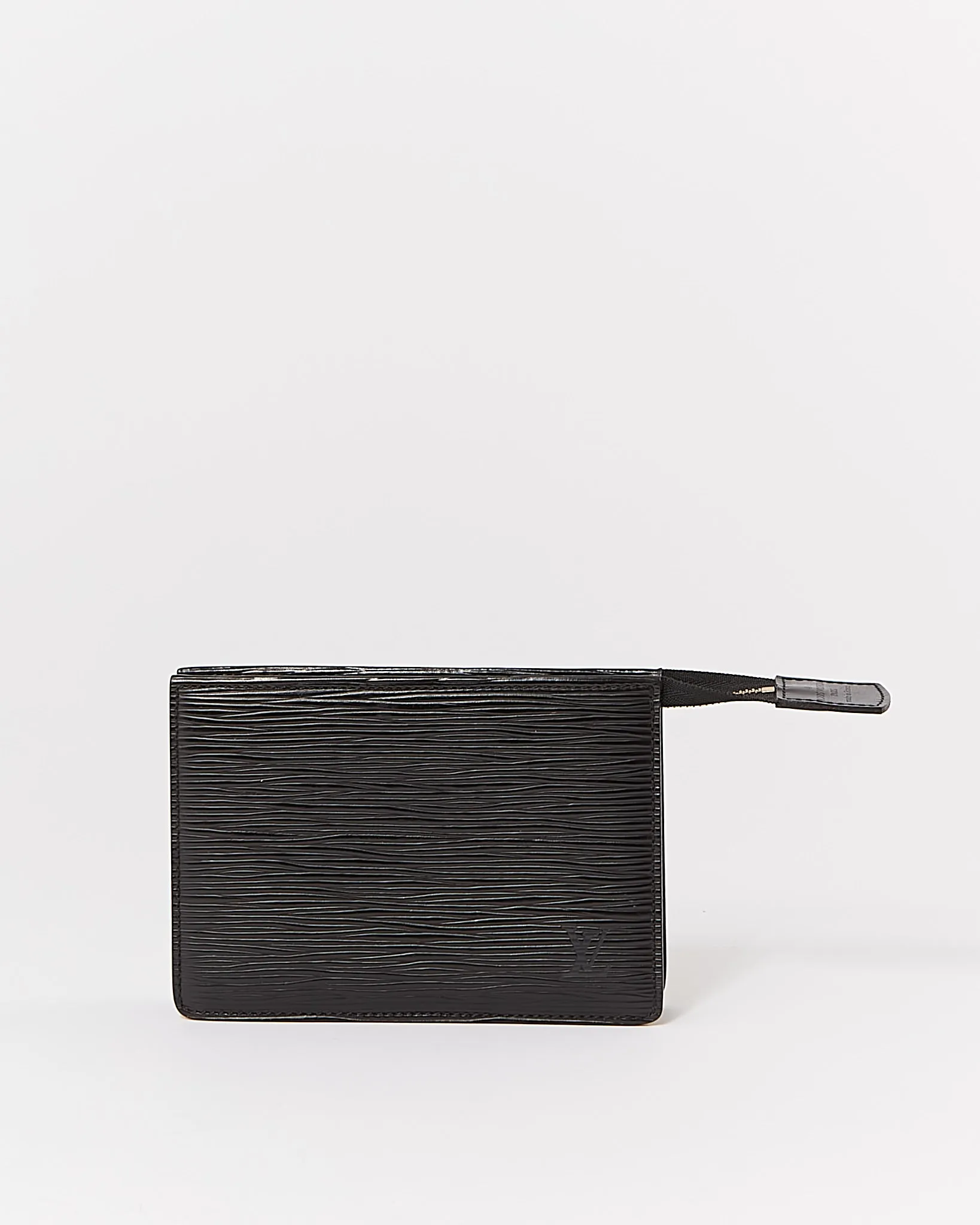 Louis Vuitton Black Epi Leather Cosmetic Pouch 15