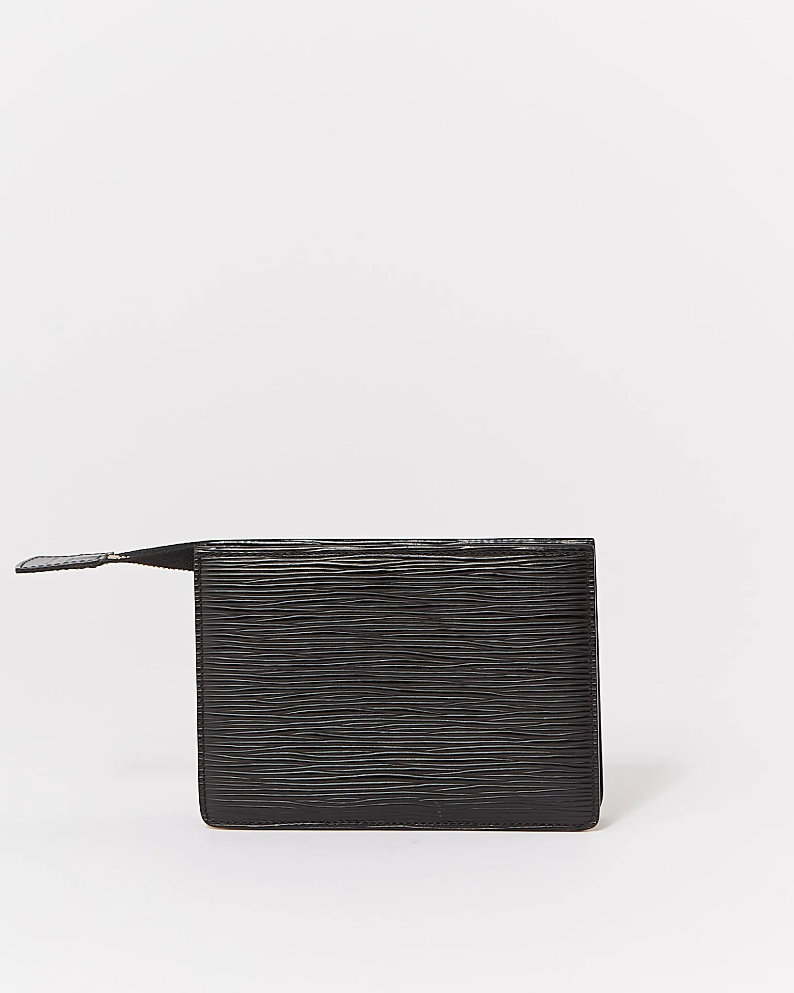 Louis Vuitton Black Epi Leather Cosmetic Pouch 15