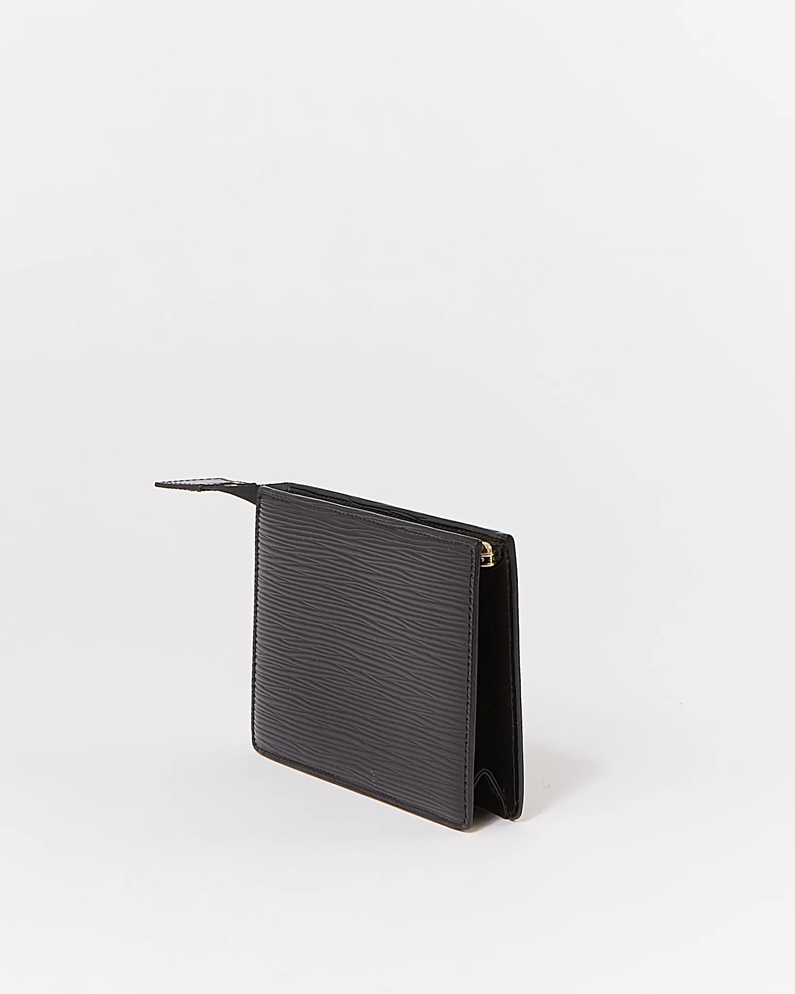 Louis Vuitton Black Epi Leather Cosmetic Pouch 15