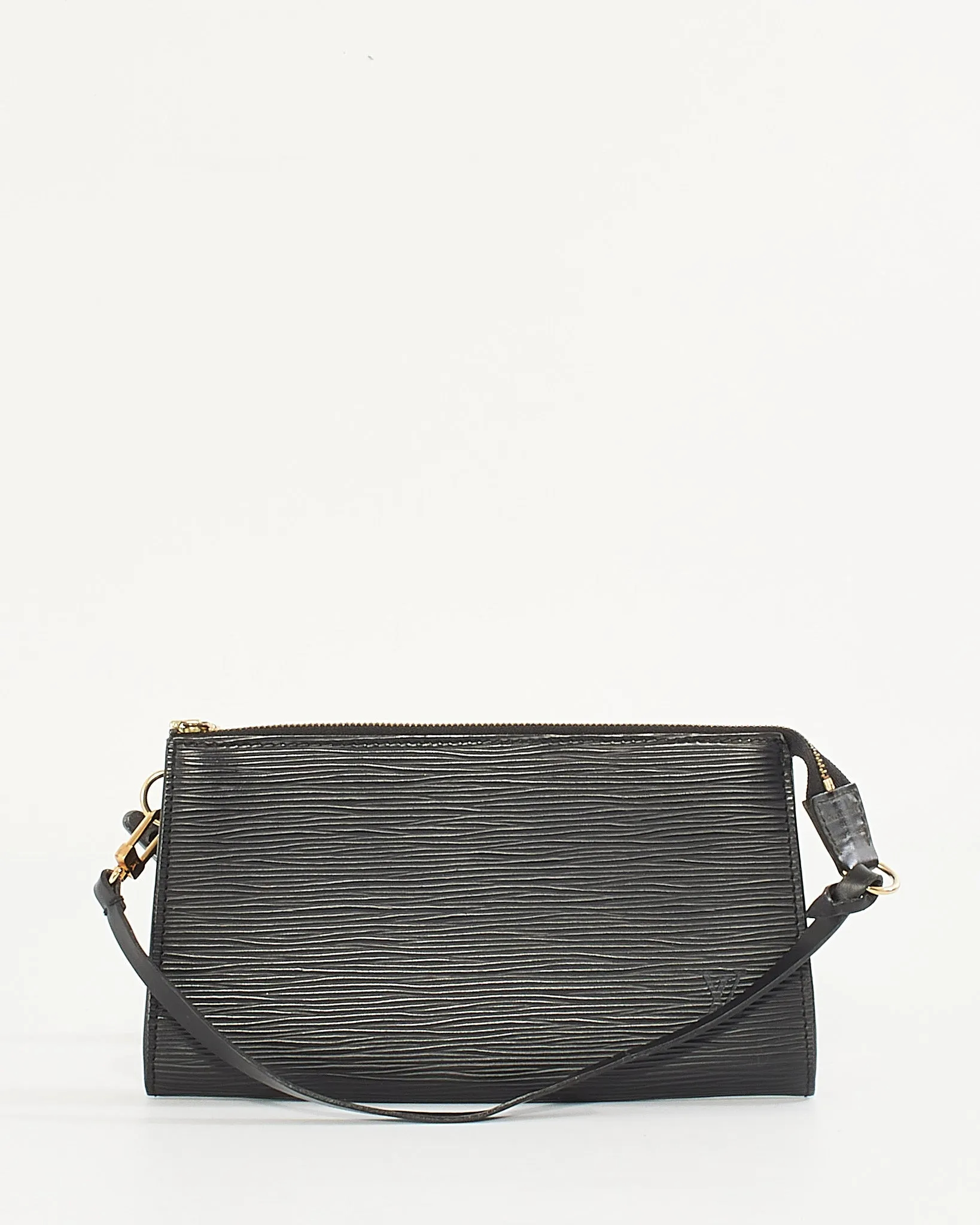 Louis Vuitton Black Epi Leather Pochette Shoulder Bag