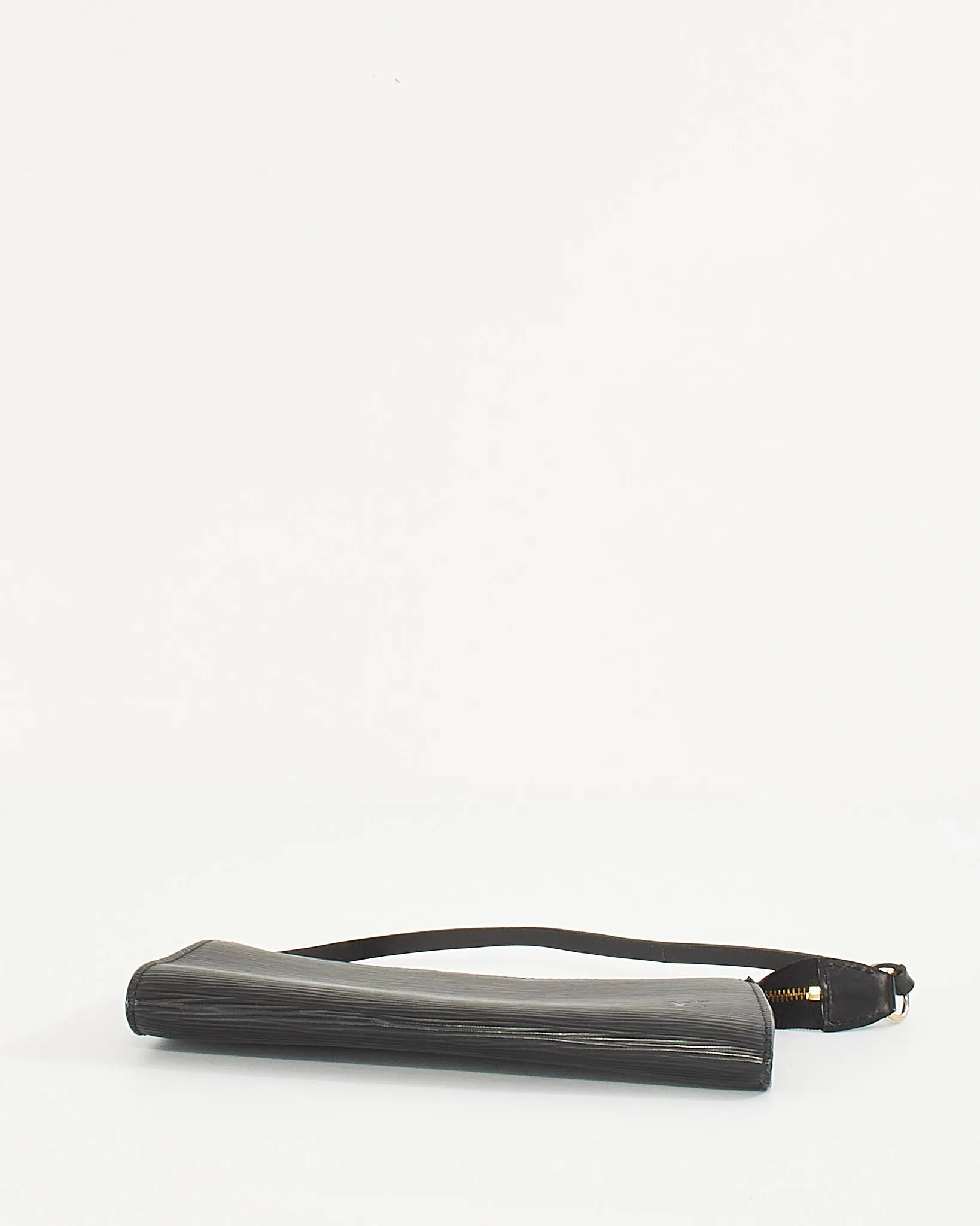 Louis Vuitton Black Epi Leather Pochette Shoulder Bag