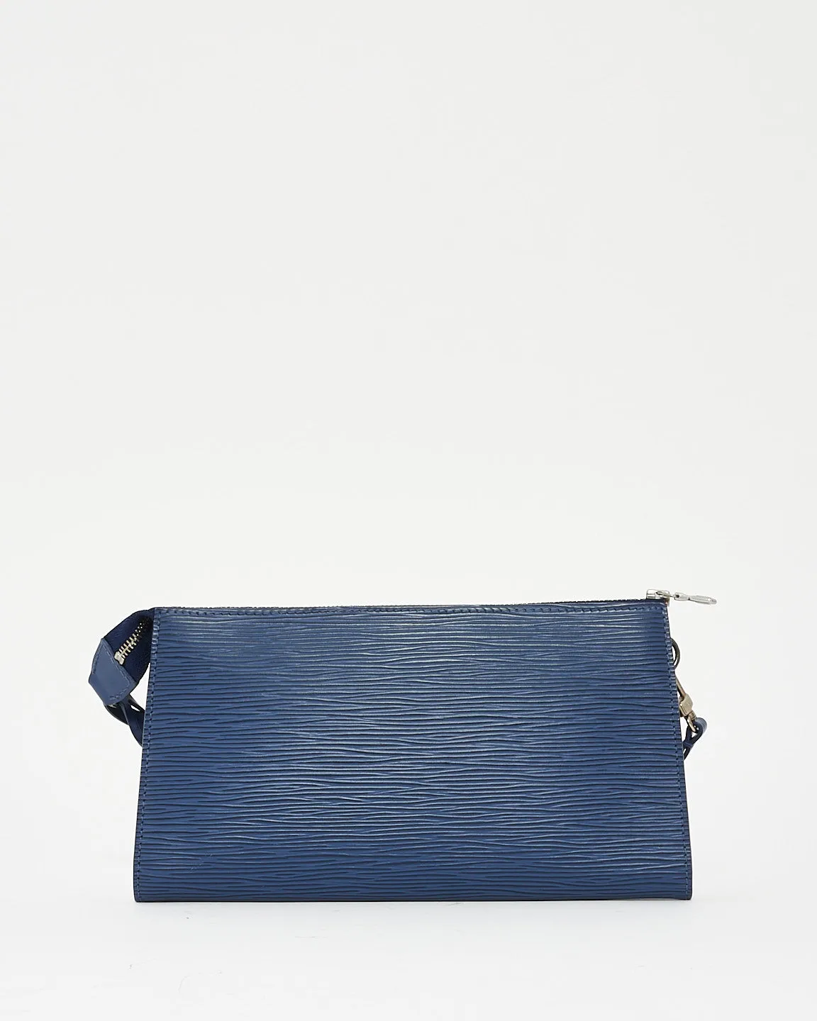 Louis Vuitton Blue Epi Leather Shoulder Pochette Bag