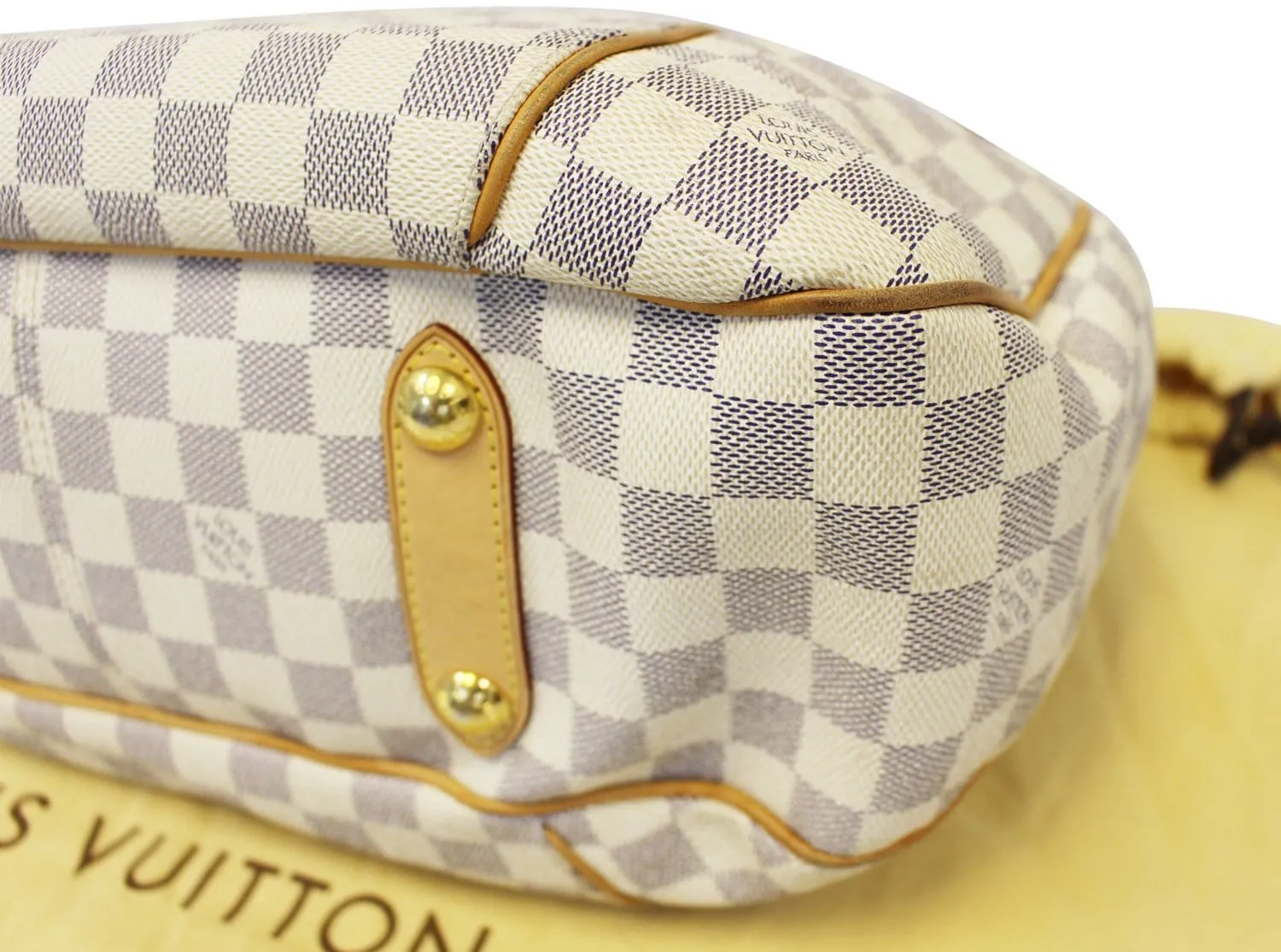 LOUIS VUITTON Damier Azur Galliera PM Shoulder Bag