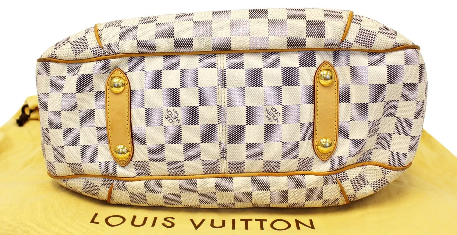 LOUIS VUITTON Damier Azur Galliera PM Shoulder Bag