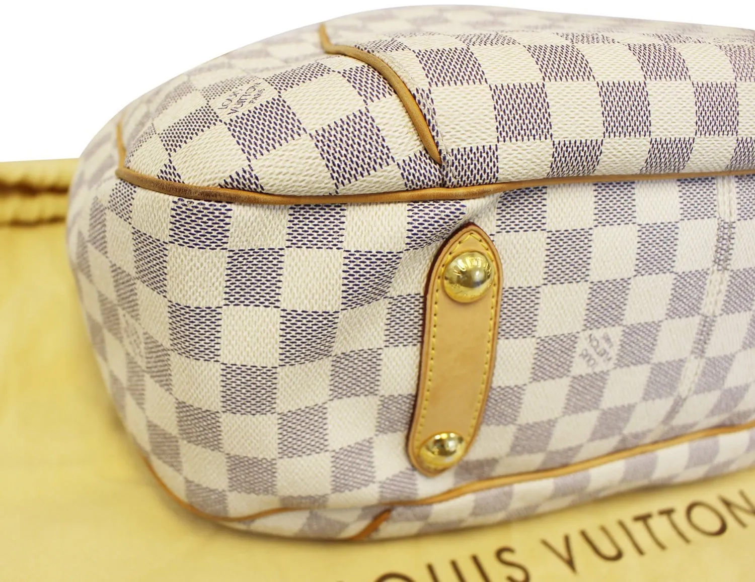 LOUIS VUITTON Damier Azur Galliera PM Shoulder Bag
