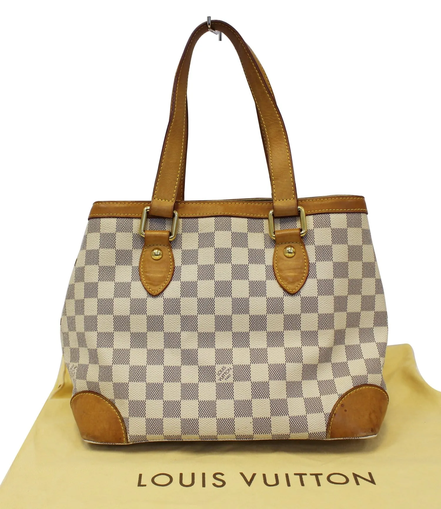 LOUIS VUITTON Damier Azur Hampstead PM Shoulder Bag - Sale