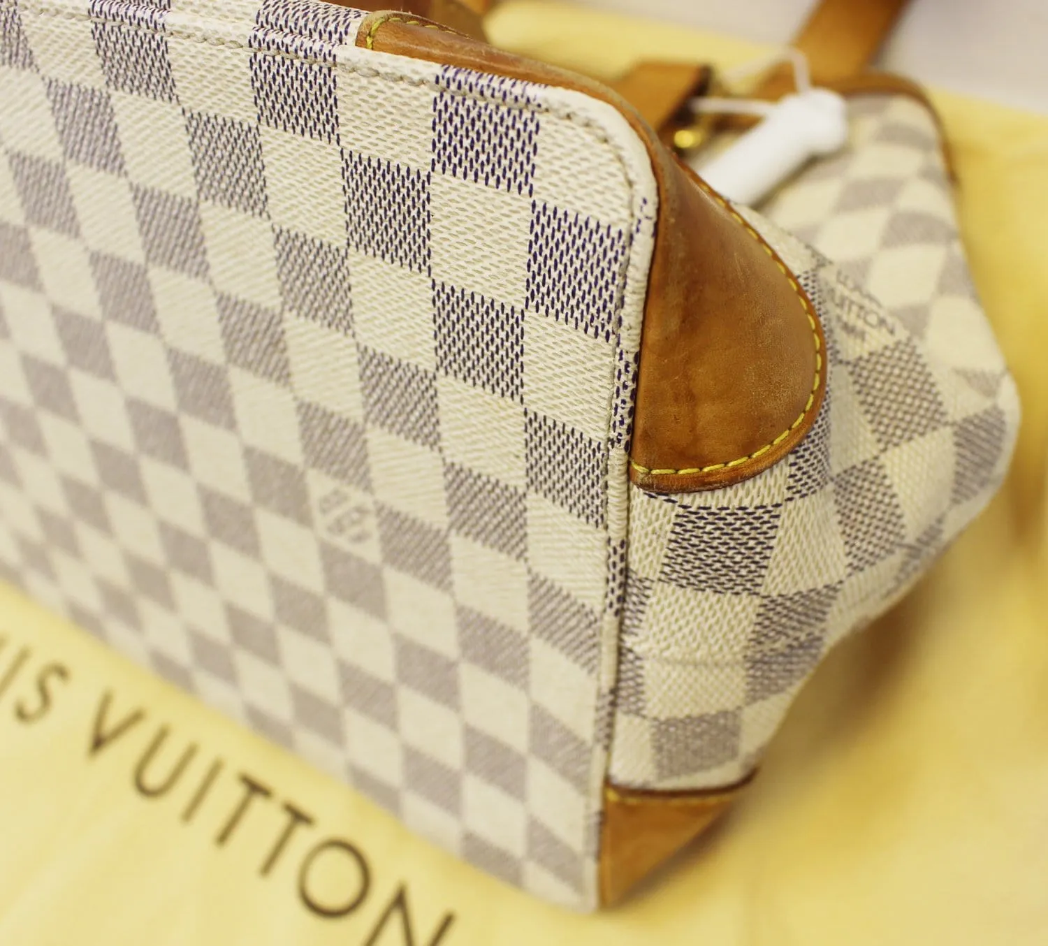 LOUIS VUITTON Damier Azur Hampstead PM Shoulder Bag - Sale