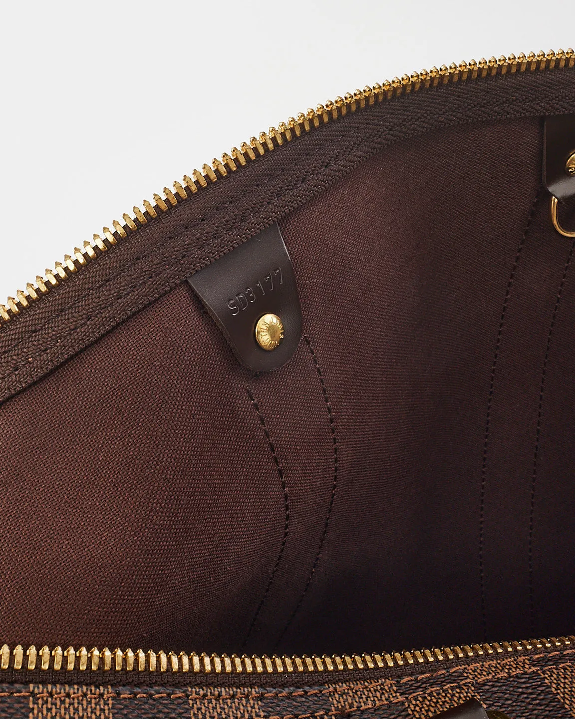 Louis Vuitton Damier Ebene Canvas Keepall Bandoulière 45