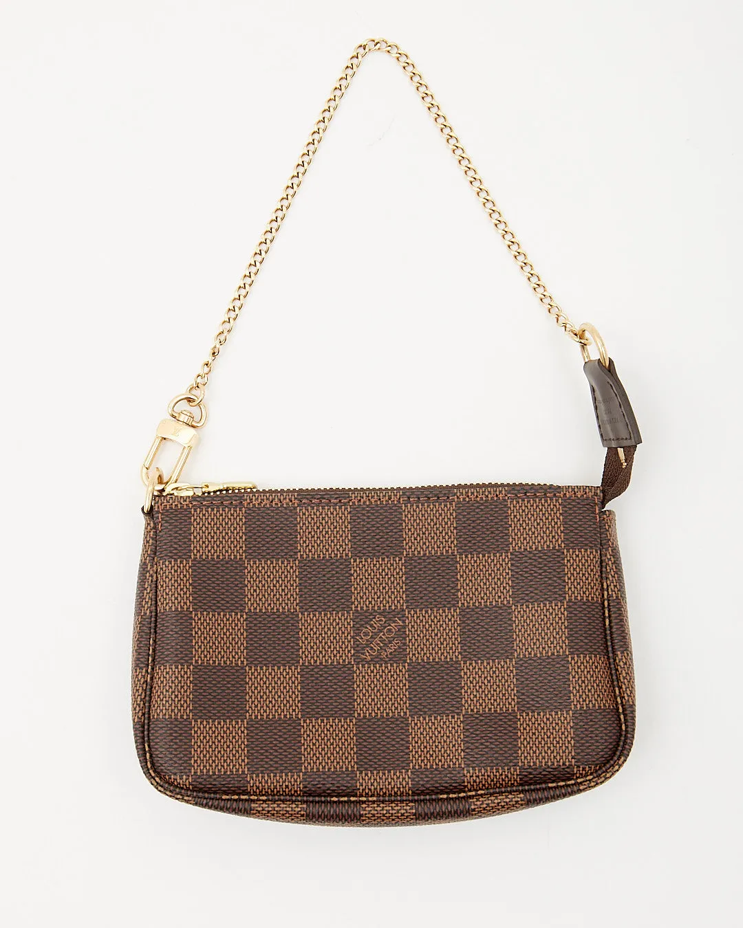 Louis Vuitton Damier Ebene Canvas Mini Pochette Accesoires