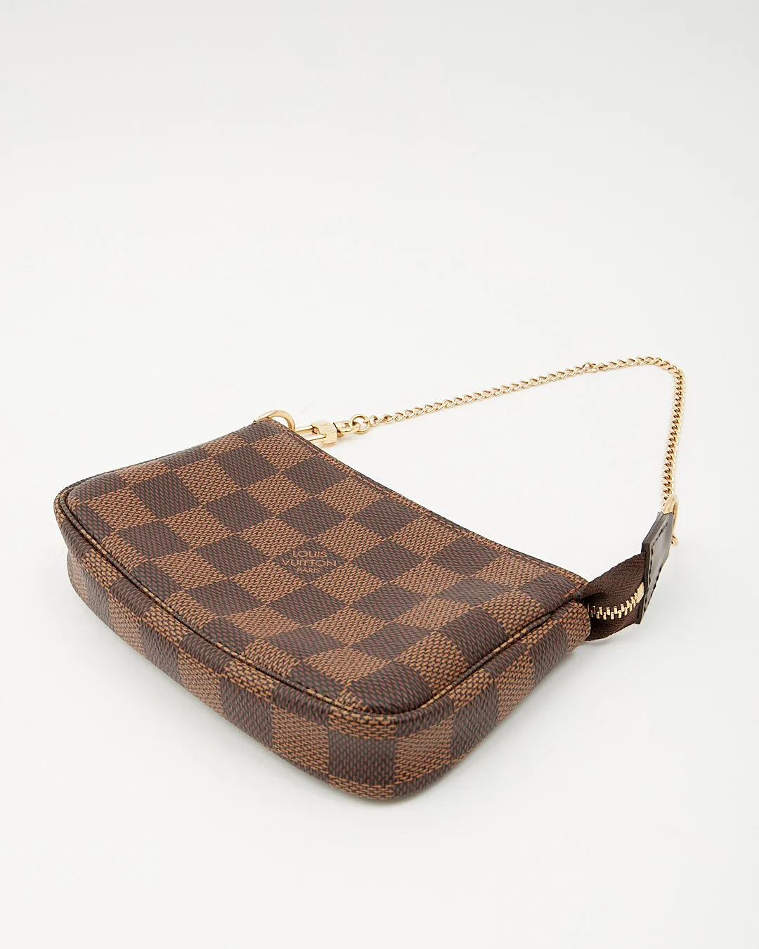 Louis Vuitton Damier Ebene Canvas Mini Pochette Accesoires